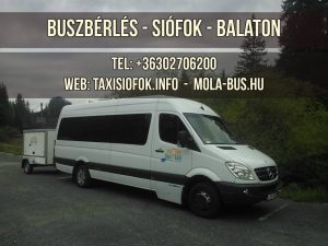 Luxusbusz a Balatonon és Siófokon!